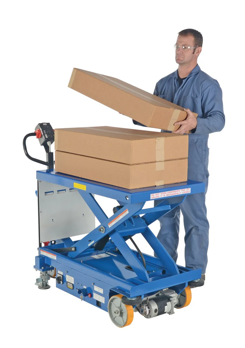 Vestil Manufacturing Corp Powered Drive and Powered Lift Hydraulic Scissor Carts - Image 2
