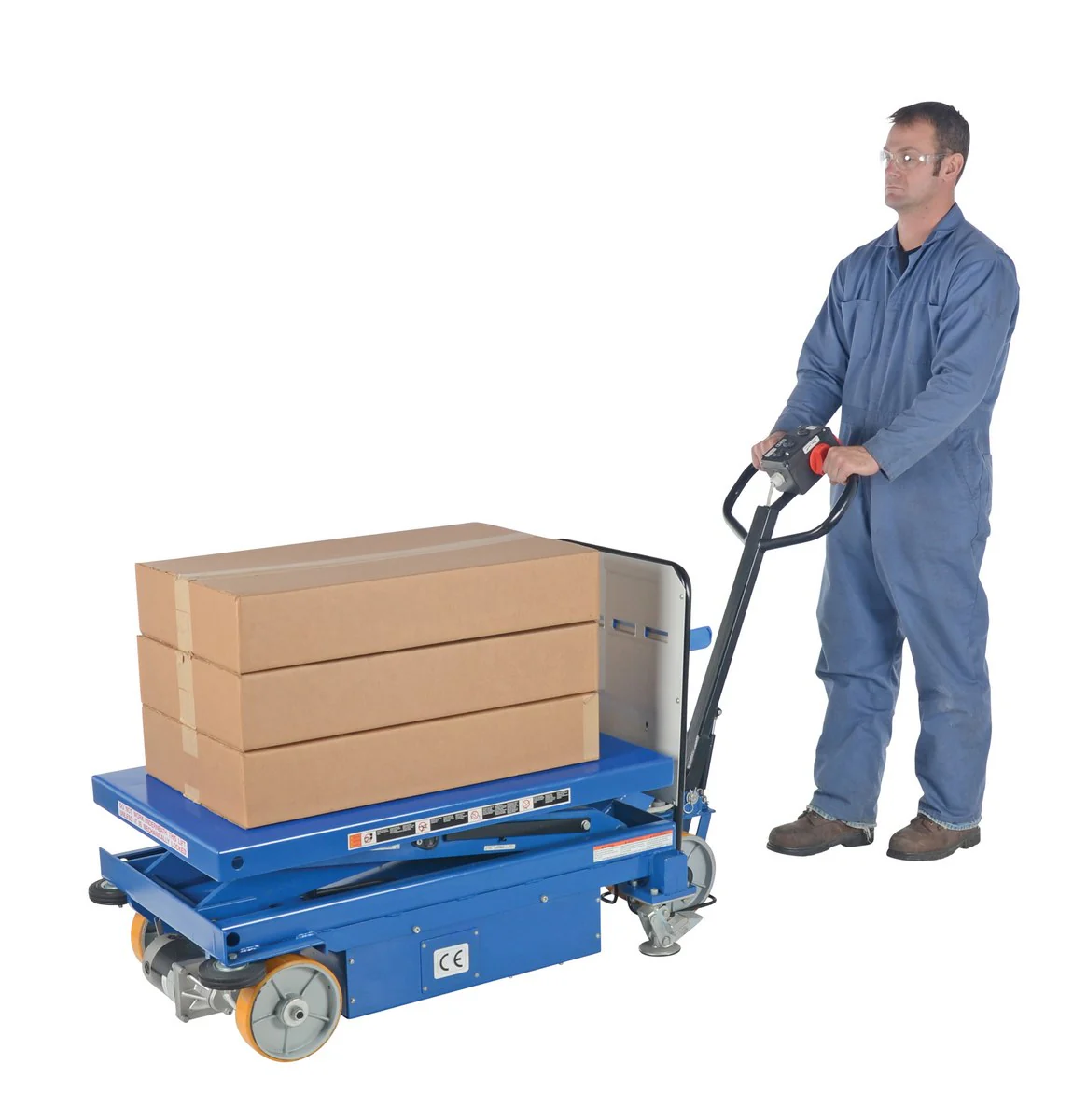 Vestil Manufacturing Corp Powered Drive and Powered Lift Hydraulic Scissor Carts - Image 3