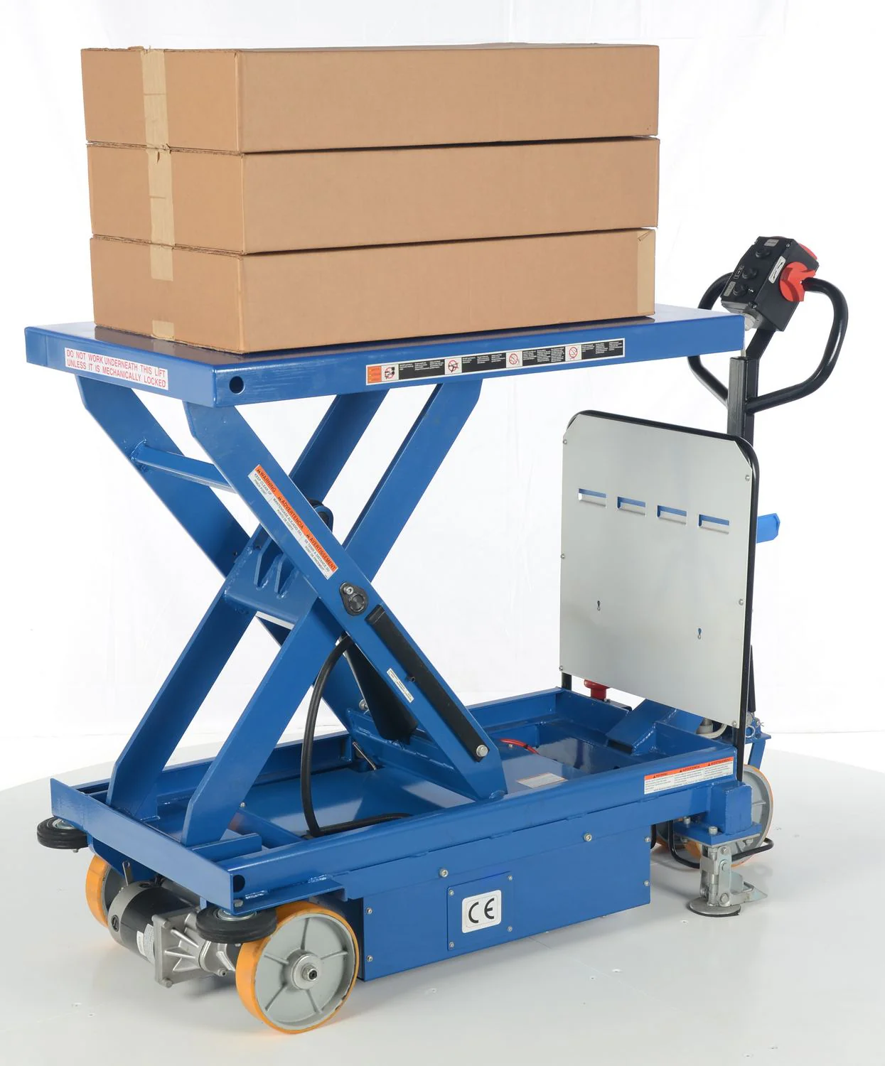 Vestil Manufacturing Corp Powered Drive and Powered Lift Hydraulic Scissor Carts - Image 4