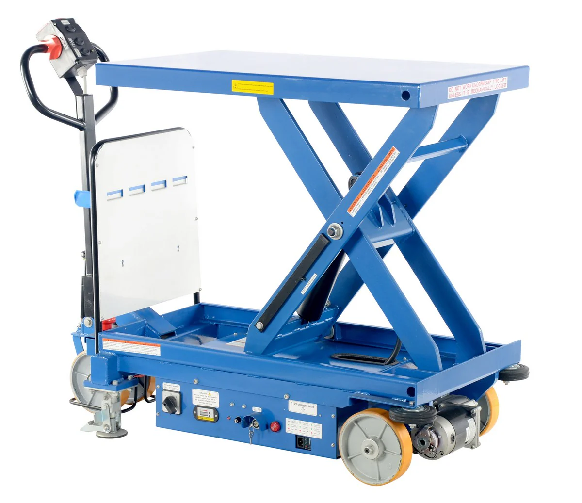 Vestil Manufacturing Corp Powered Drive and Powered Lift Hydraulic Scissor Carts - Image 5