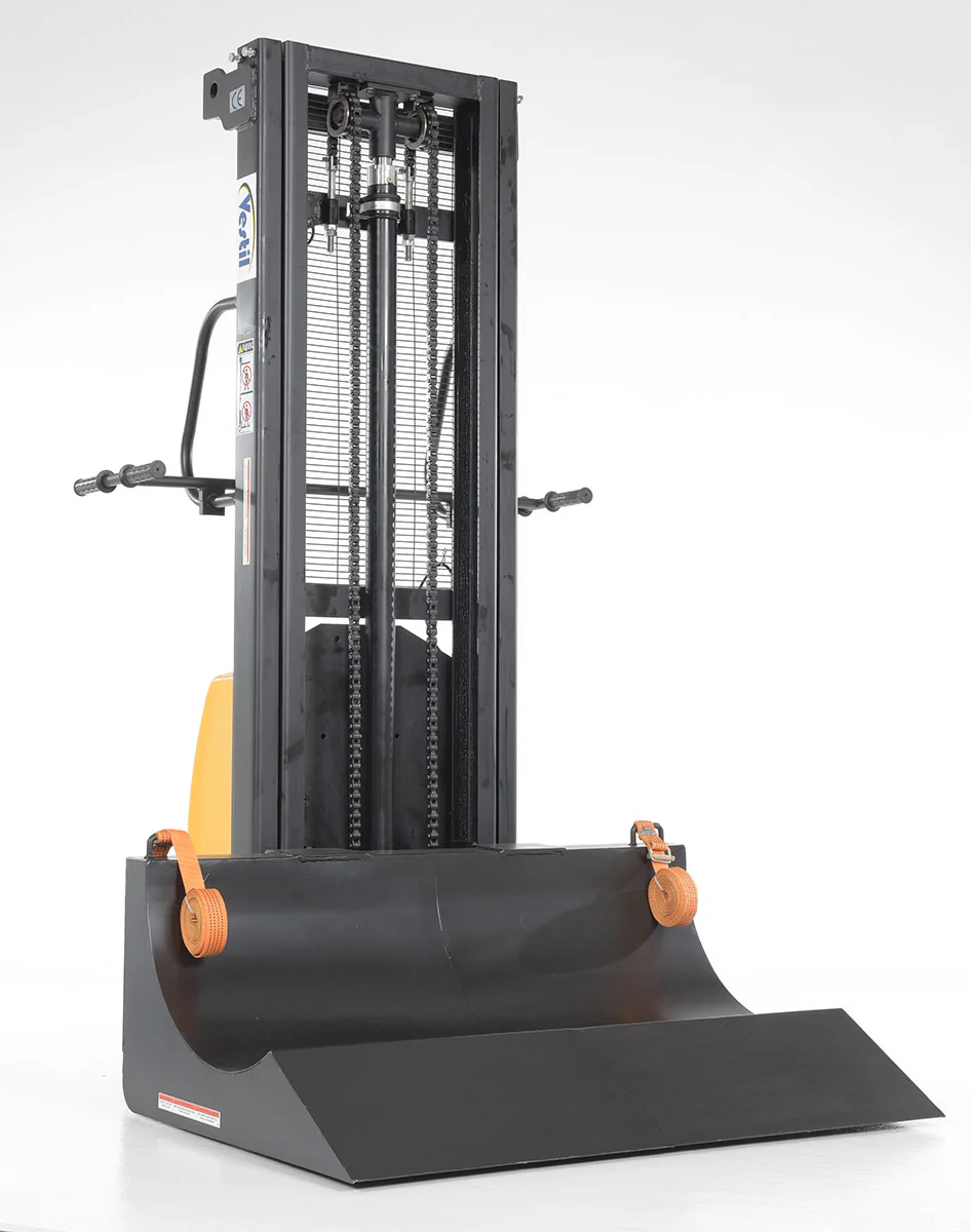 Vestil Manufacturing Corp Roll Material Transporter with DC Powered Lift Feature - Image 4