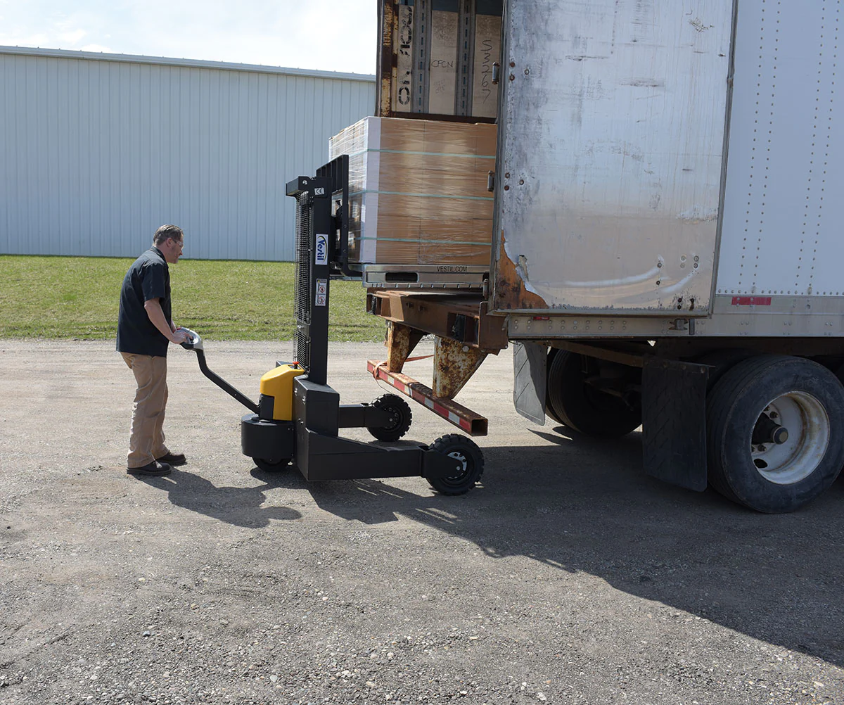 Vestil Manufacturing Corp Rough Terrain Stacker - Image 3