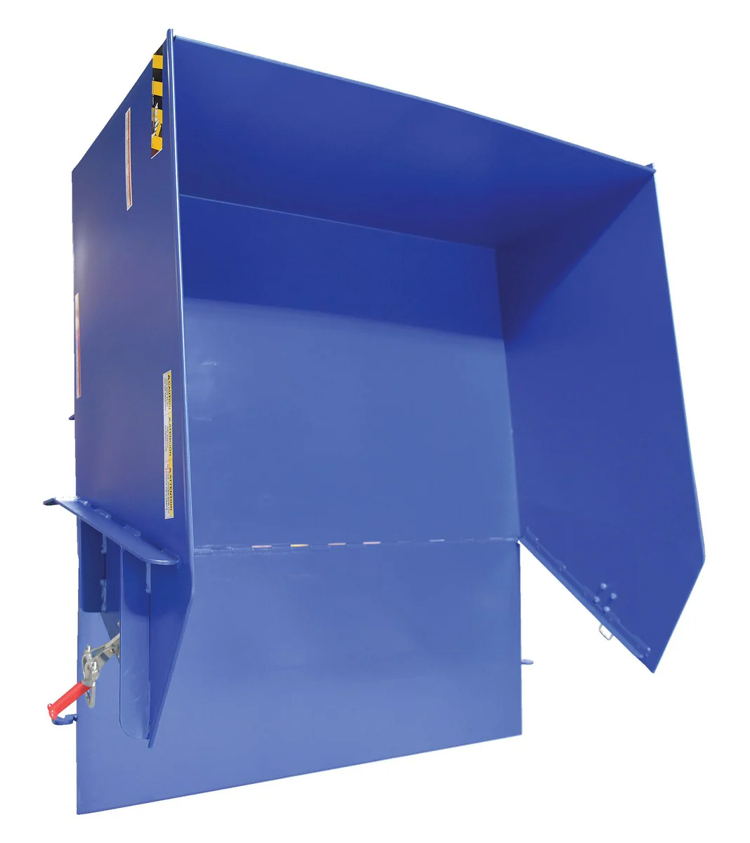 Vestil Manufacturing Corp Self-Dumping Steel Hoppers with Fold Down Front - Image 5