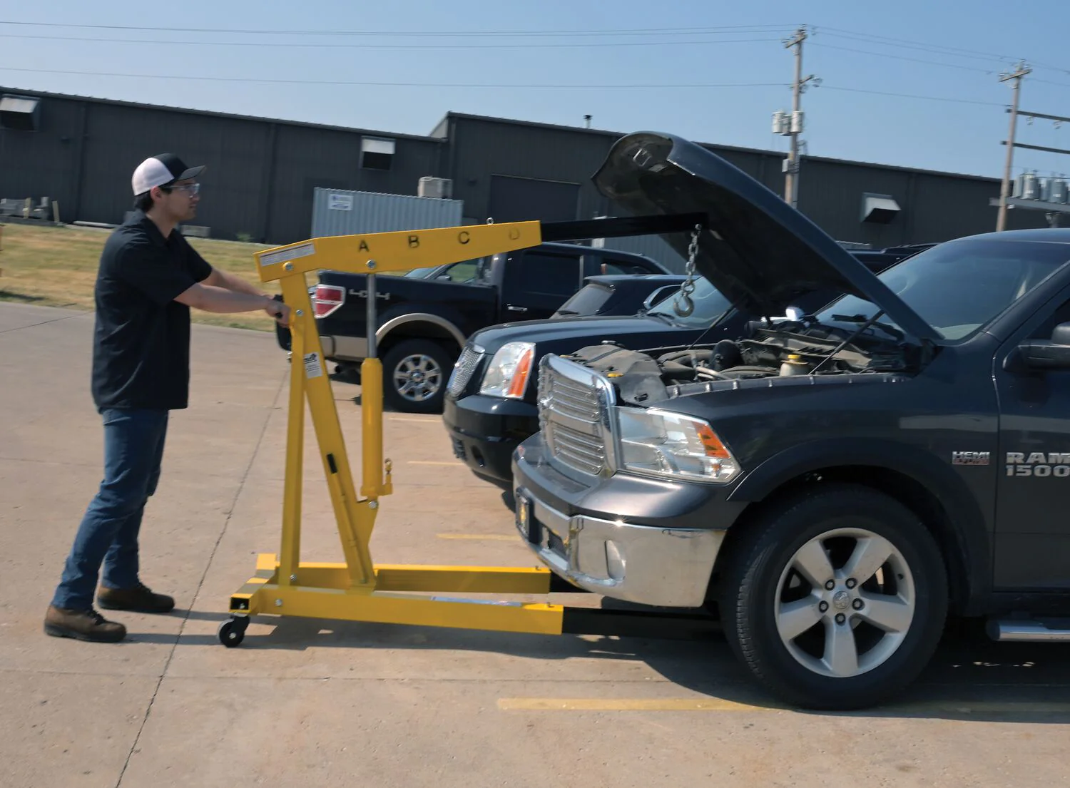Vestil Manufacturing Corp Shop Crane Engine Hoists - Image 3