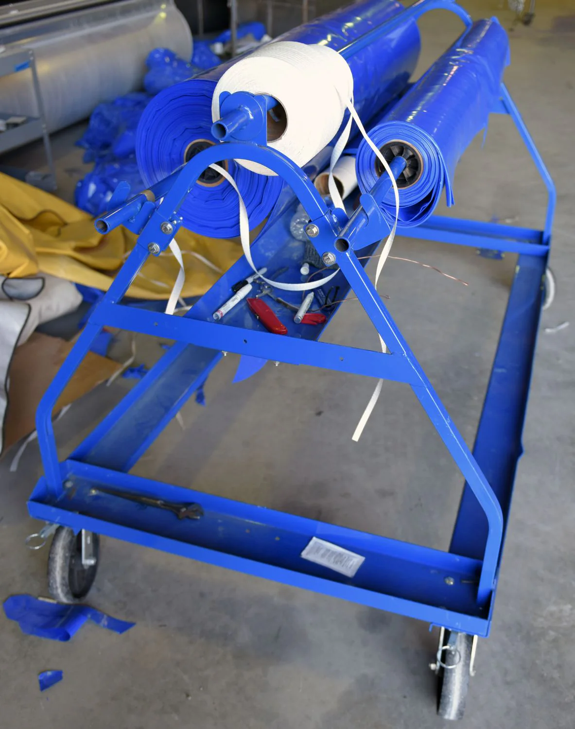Vestil Manufacturing Corp Shrink Wrap Cart - Image 7