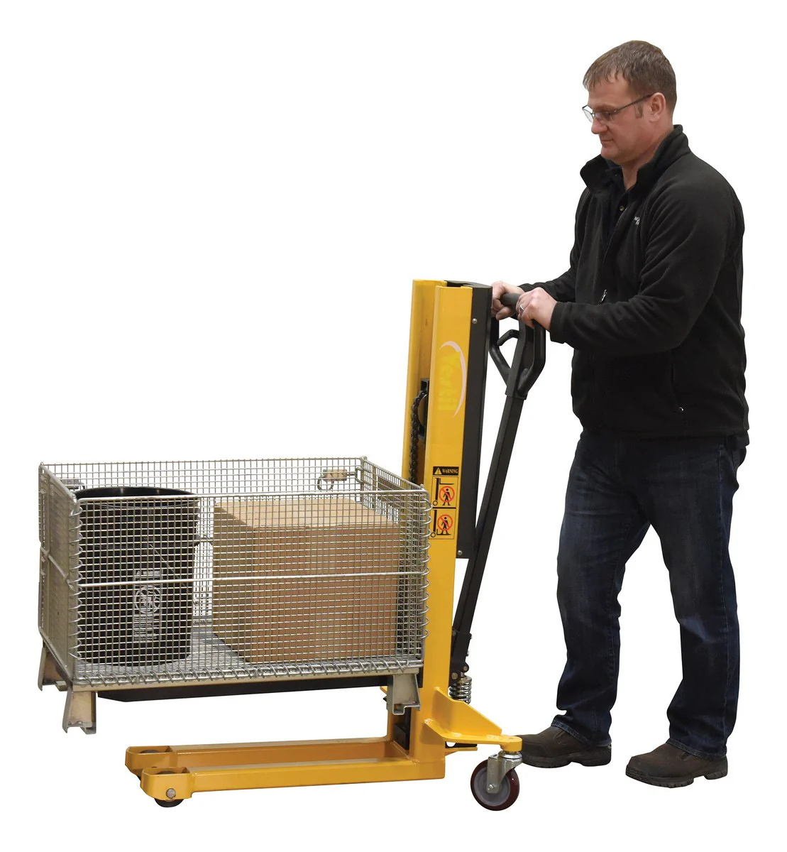 Vestil Manufacturing Corp Single Fork Skid Positioner Lifter - Image 3