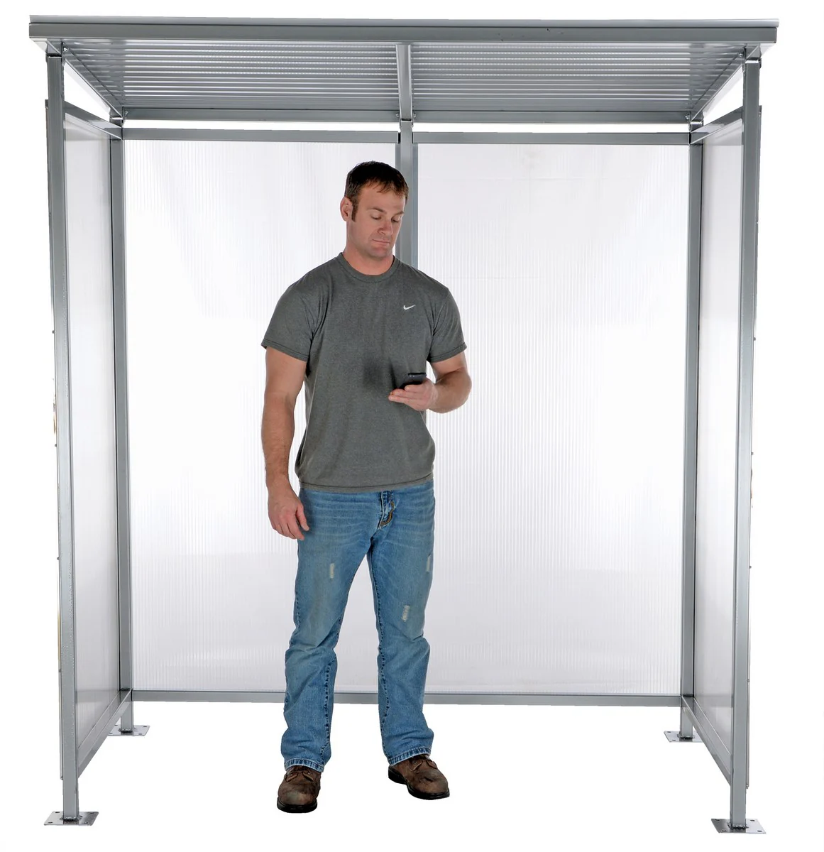 Vestil Manufacturing Corp Smoking Shelter / Bus Stop - Image 2