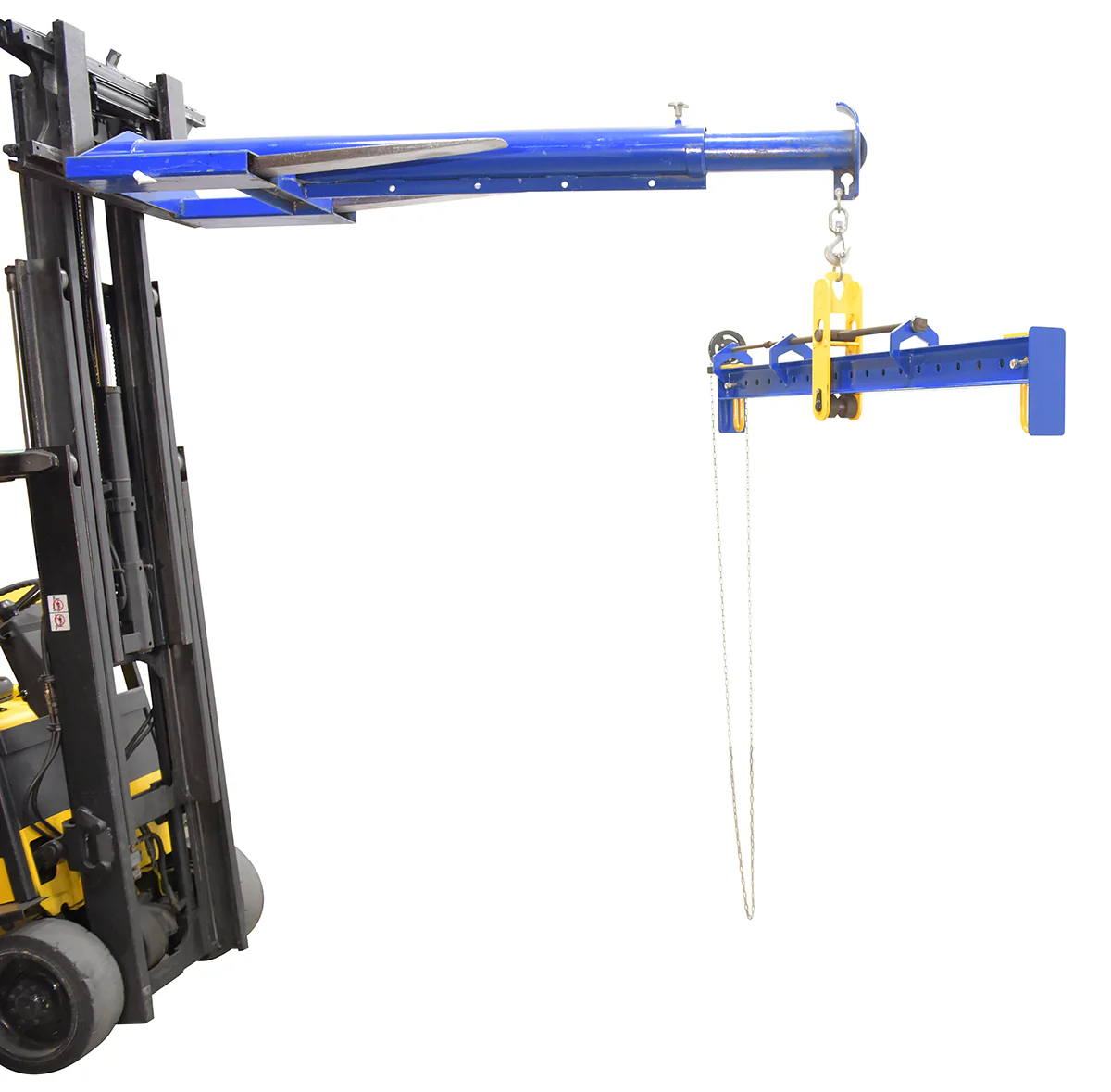 Vestil Manufacturing Corp Spreader Beam With Adjustable Hand Chain Crank Bail - Image 3