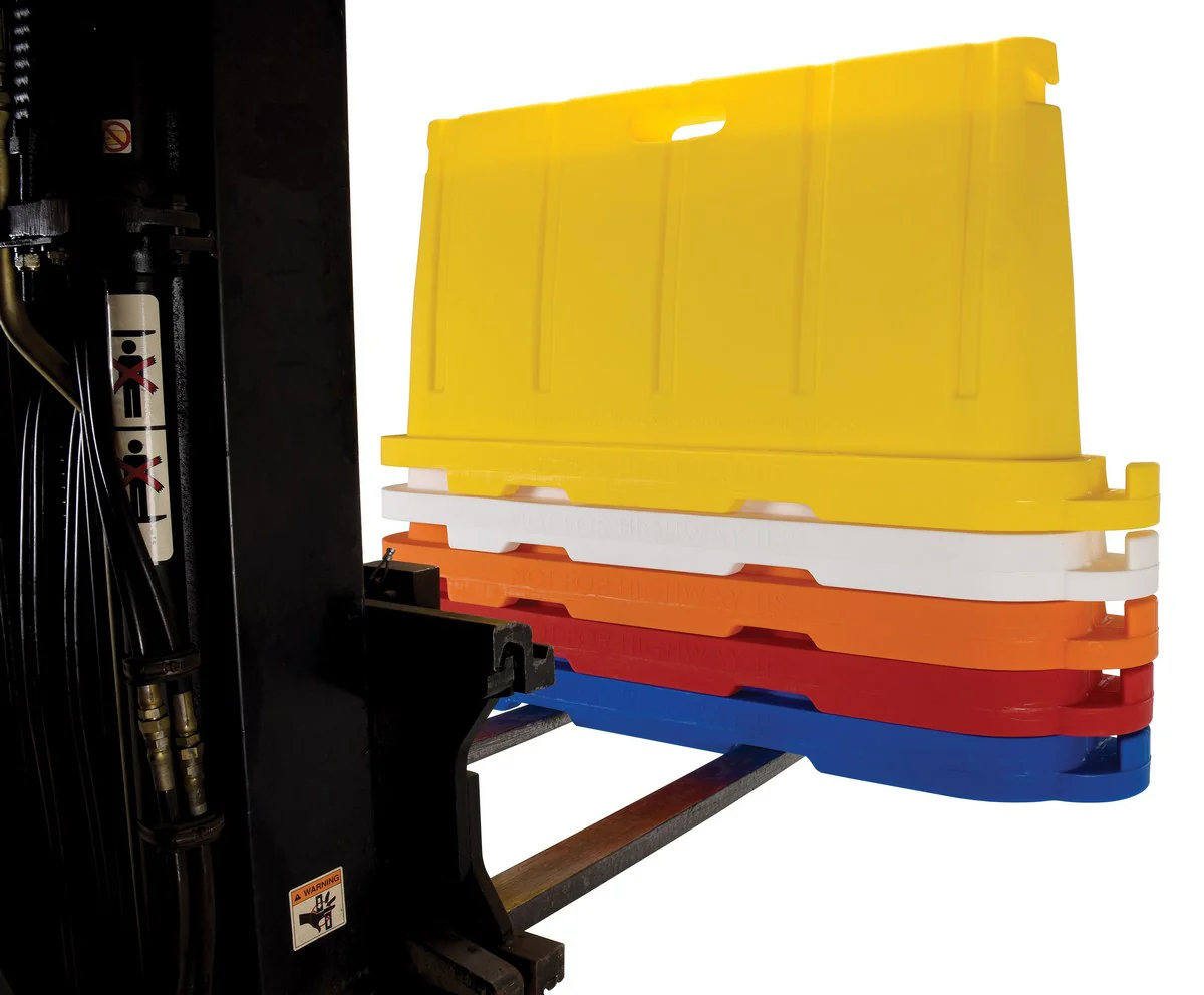 Vestil Manufacturing Corp Stackable Poly Barricades - Image 2