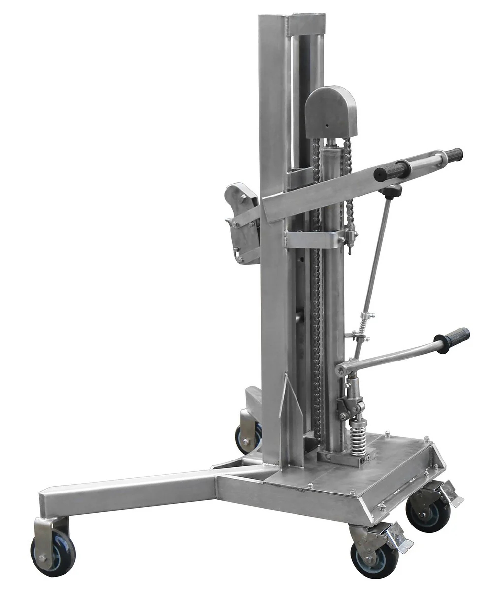 Vestil Manufacturing Corp Stainless Steel Drum Lifter/Transporter