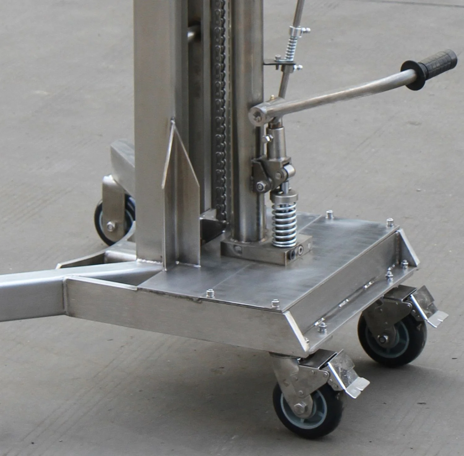 Vestil Manufacturing Corp Stainless Steel Drum Lifter/Transporter - Image 3