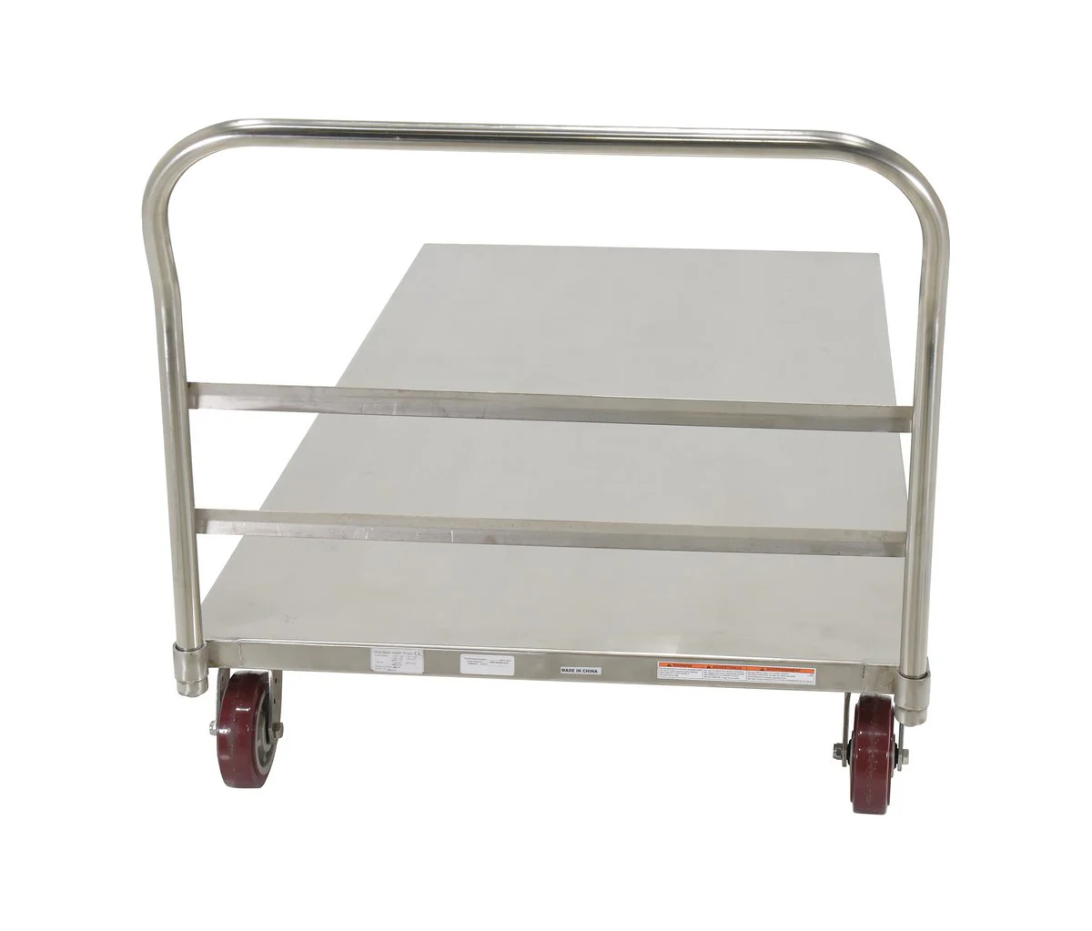 Vestil Manufacturing Corp Stainless Steel Platform Trucks - Image 5