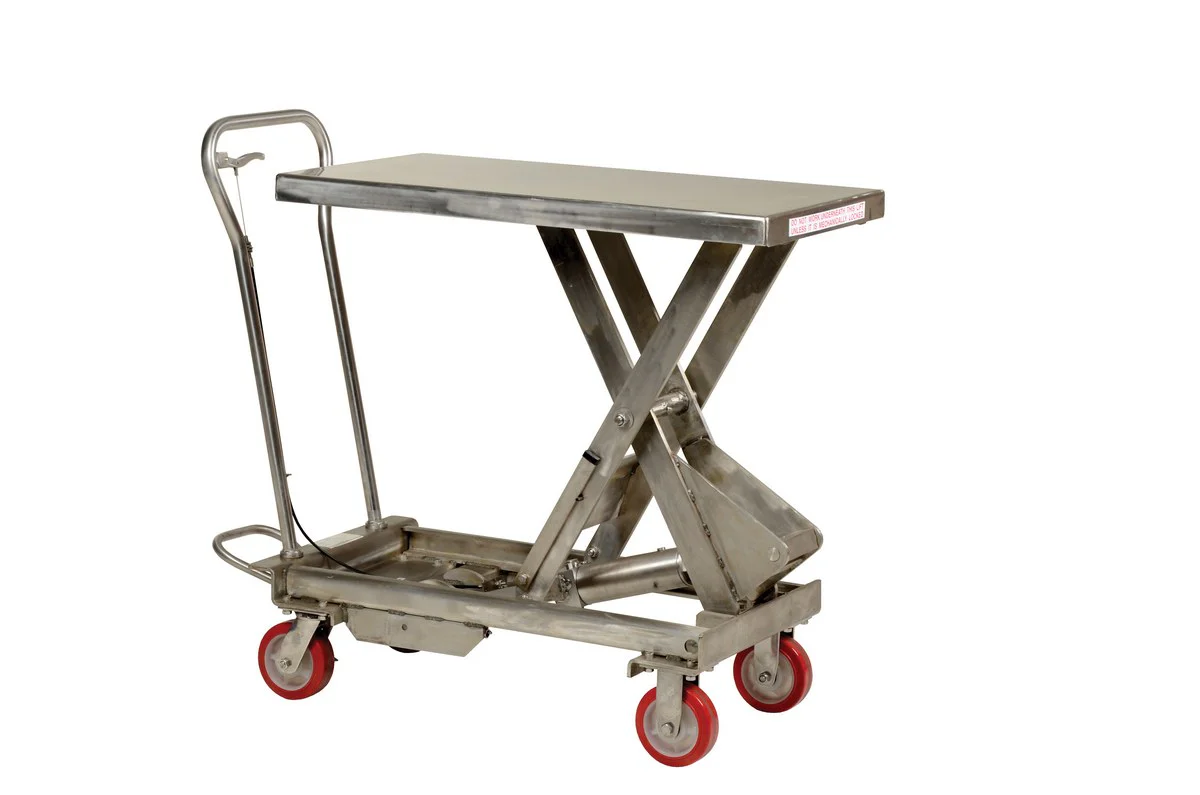 Vestil Manufacturing Corp Stainless Steel Scissor Carts