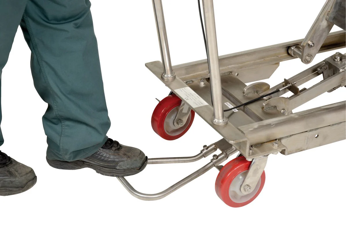 Vestil Manufacturing Corp Stainless Steel Scissor Carts - Image 6