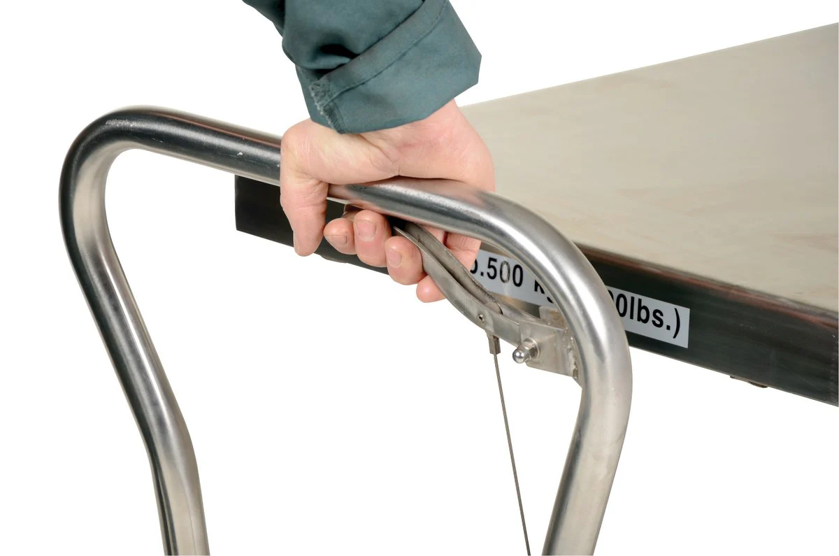 Vestil Manufacturing Corp Stainless Steel Scissor Carts - Image 7