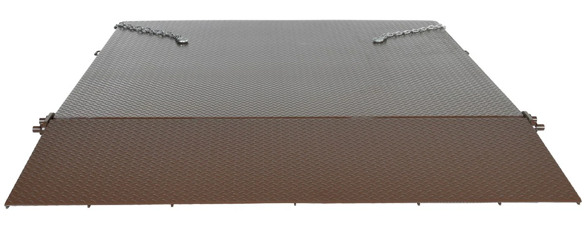 Vestil Manufacturing Corp Steel Container Ramps with Flip-Over Bridge