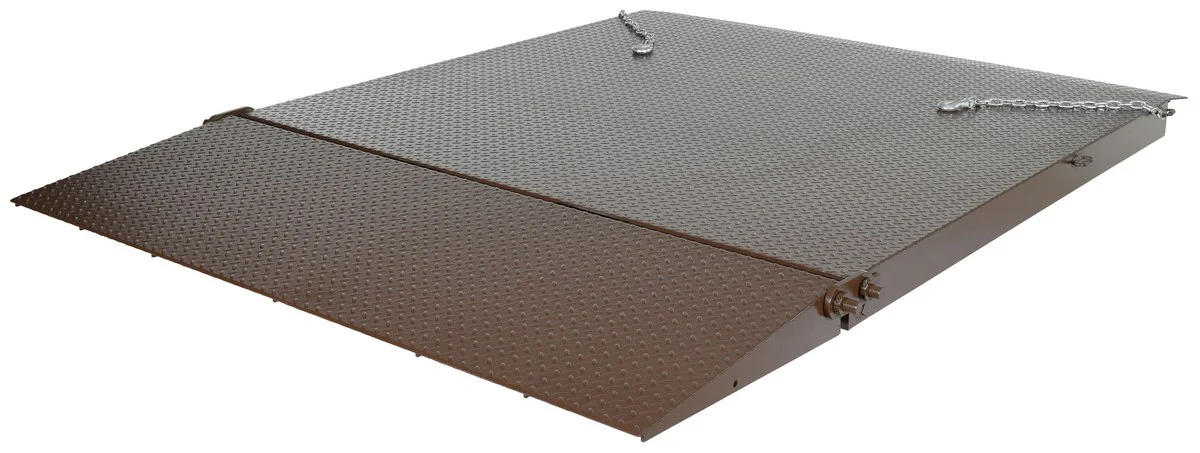 Vestil Manufacturing Corp Steel Container Ramps with Flip-Over Bridge - Image 2