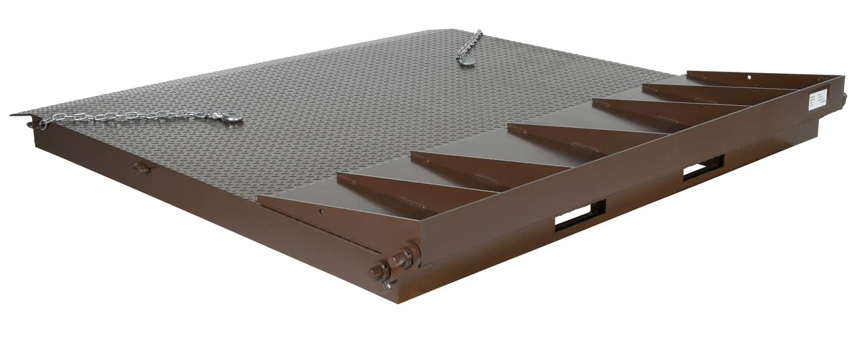 Vestil Manufacturing Corp Steel Container Ramps with Flip-Over Bridge - Image 4