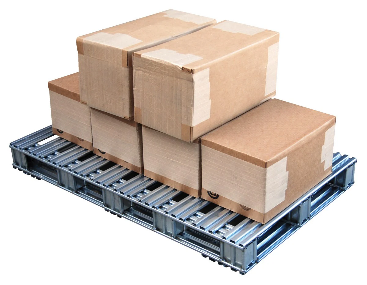 Vestil Manufacturing Corp Steel Pallets with Hot-Dipped Galvanized Finish