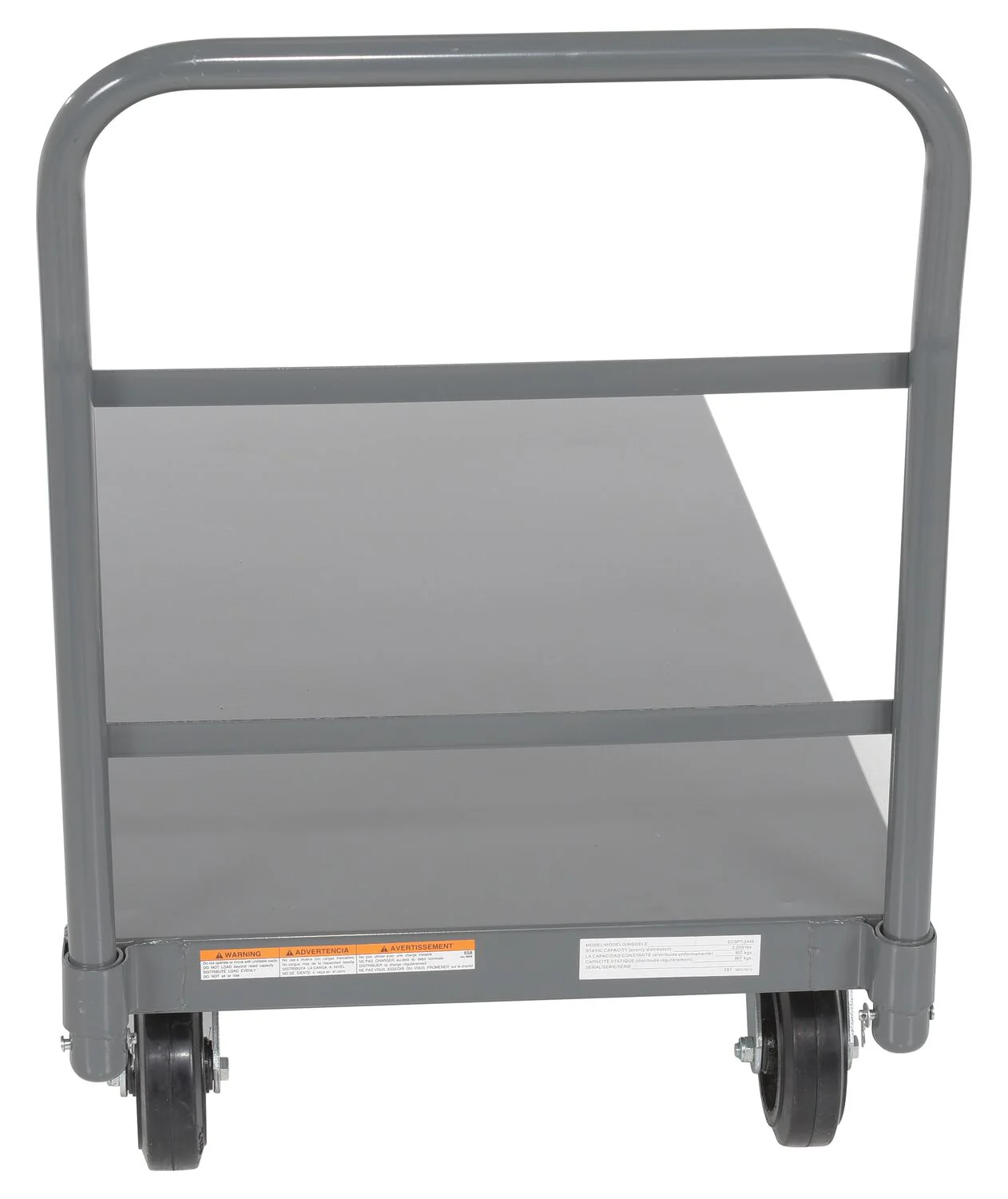 Vestil Manufacturing Corp Steel Platform Truck (Smooth or Treadplate) - Image 4