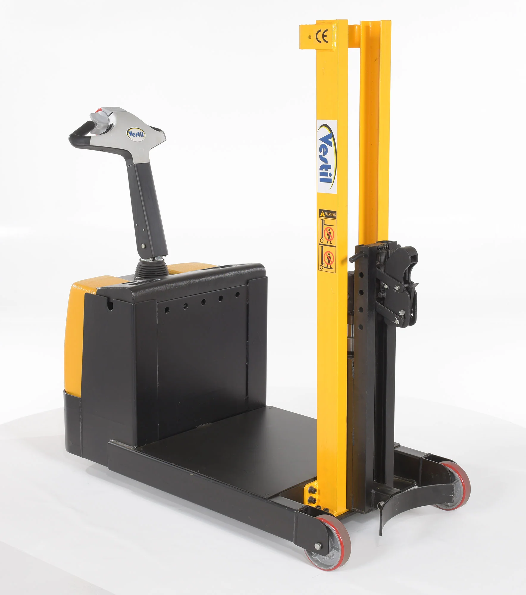 Vestil Manufacturing Corp Steel Powered Drive Lift Counter Balanced Drum Stacker