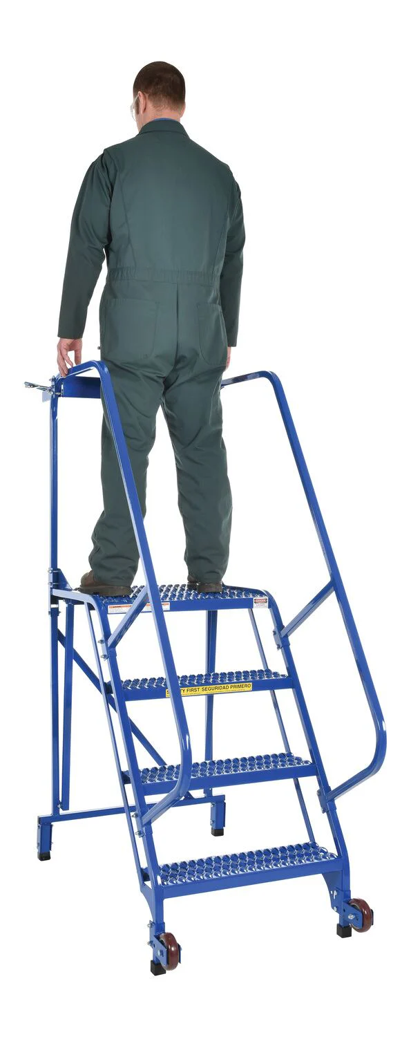Vestil Manufacturing Corp Tip-N-Roll Mobile Ladders - Image 6
