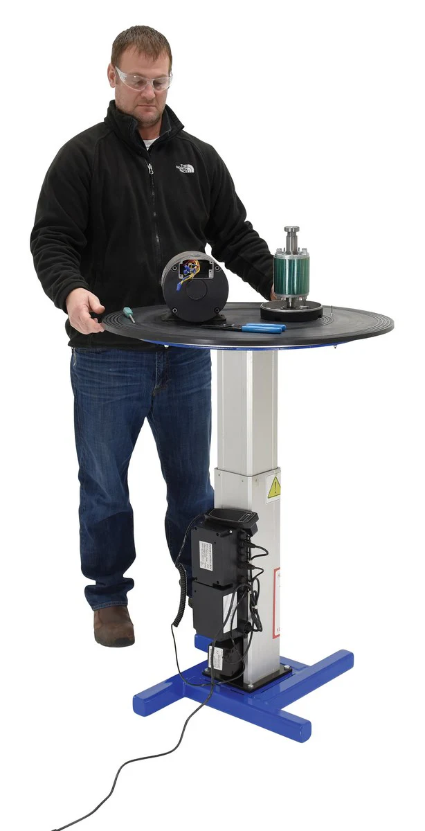 Vestil Manufacturing Corp Turntables with Powered Height Adjustment - Image 2