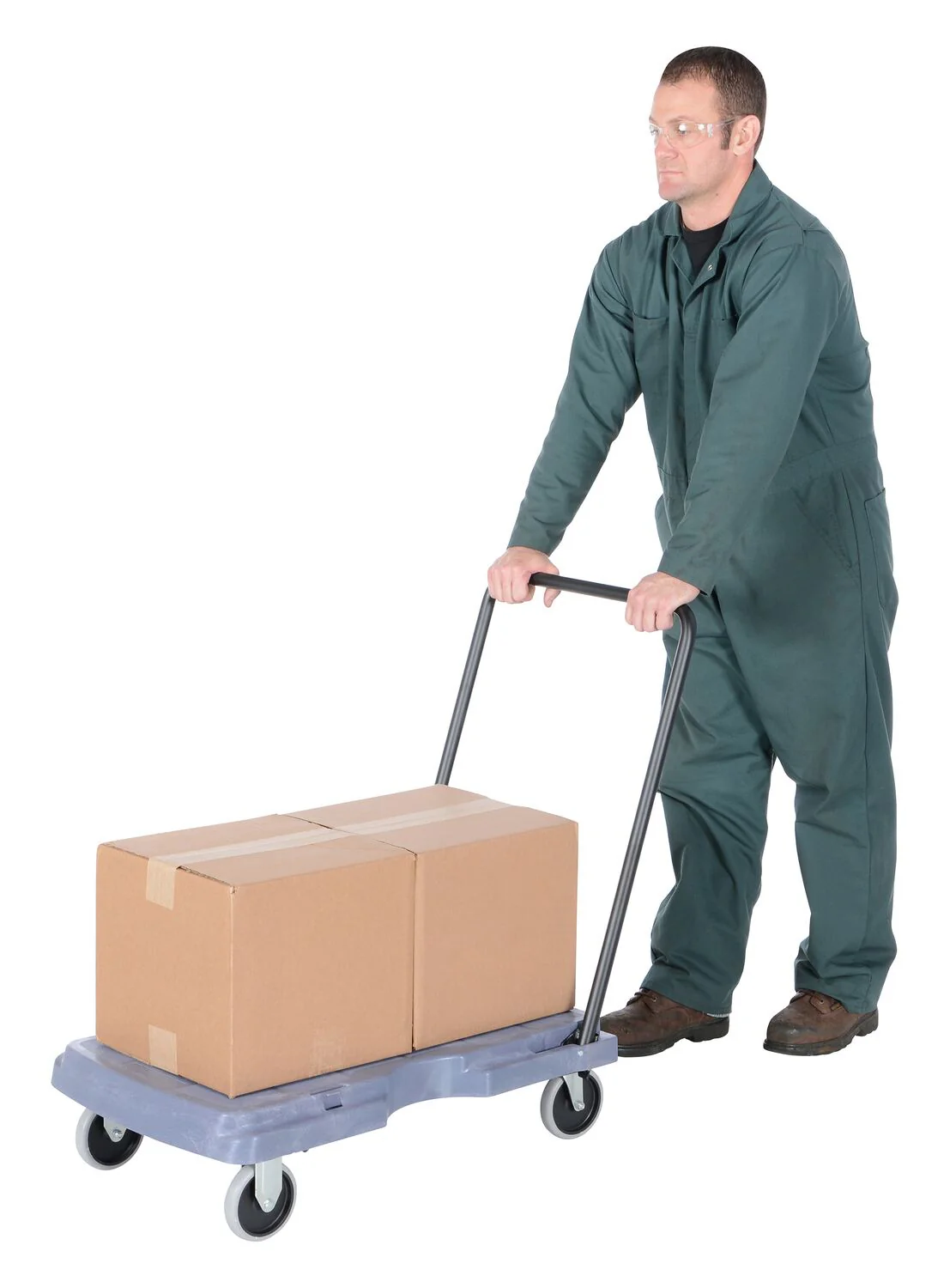 Vestil Manufacturing Corp Versatile Platform Trucks with Fold Down Handle