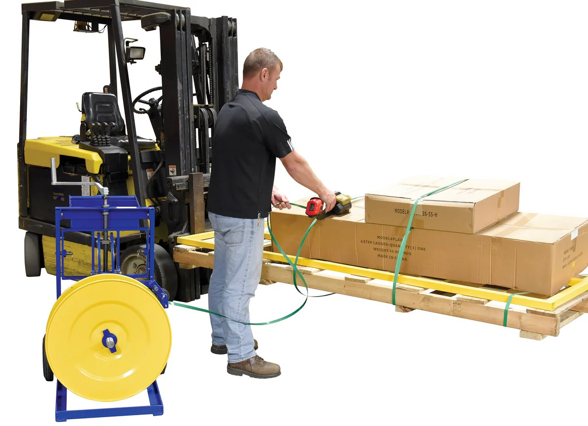Vestil Manufacturing Corp Vertical/Horizontal Strapping Cart - Image 6