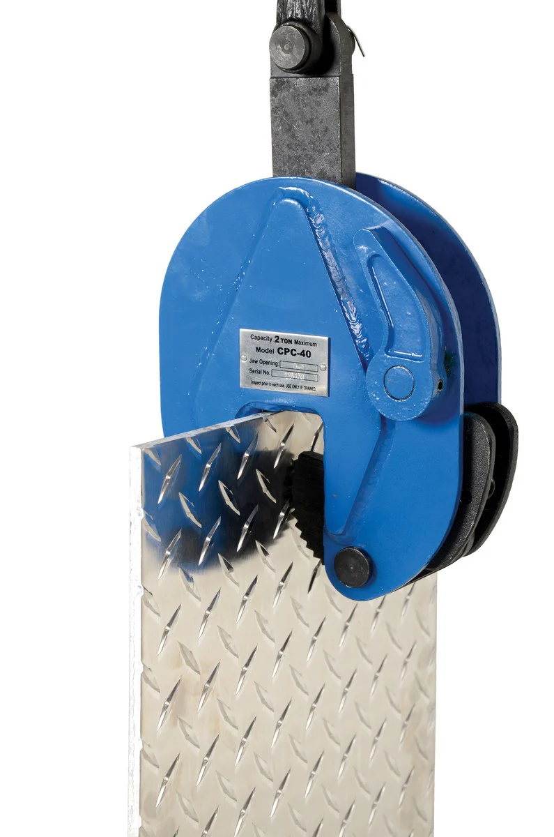 Vestil Manufacturing Corp Vertical Plate Clamps with Chain - Image 2