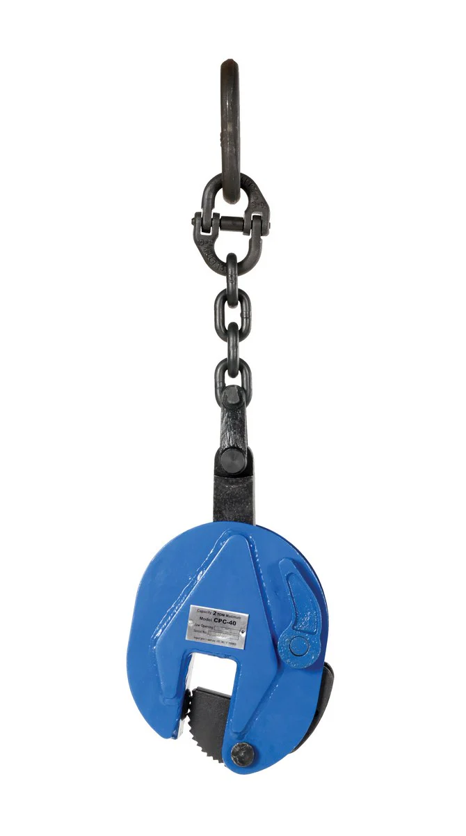Vestil Manufacturing Corp Vertical Plate Clamps with Chain - Image 3