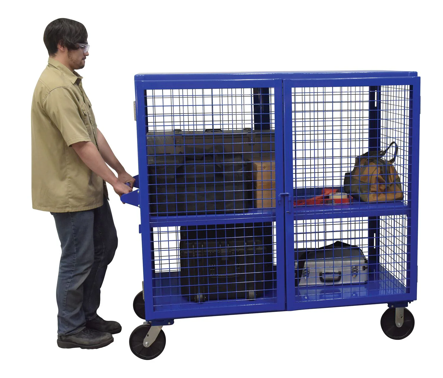 Vestil Manufacturing Corp Welded Security Cart - Image 3