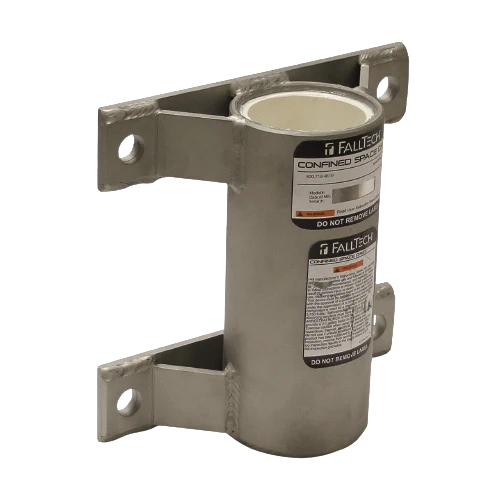 Wall-mount Stainless Steel Bolt-on Fixed Davit Base