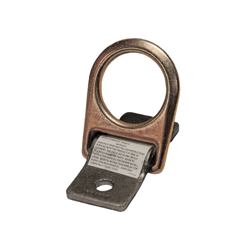 Weld-on D-ring Anchor with Unplated Installation Plate