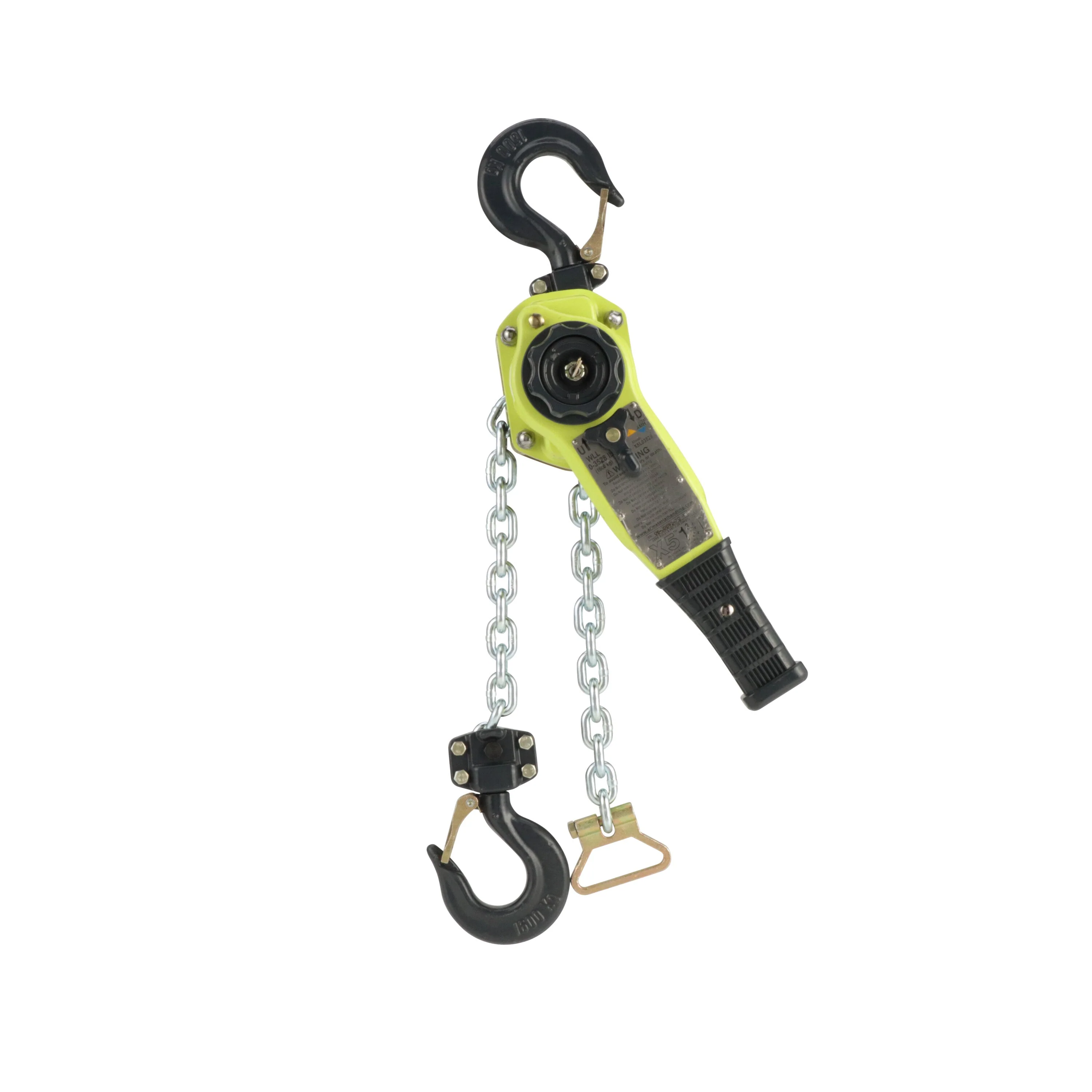 X5L Lever Hoist 1-3/4 US Ton x 05' Lift to 20' Lift