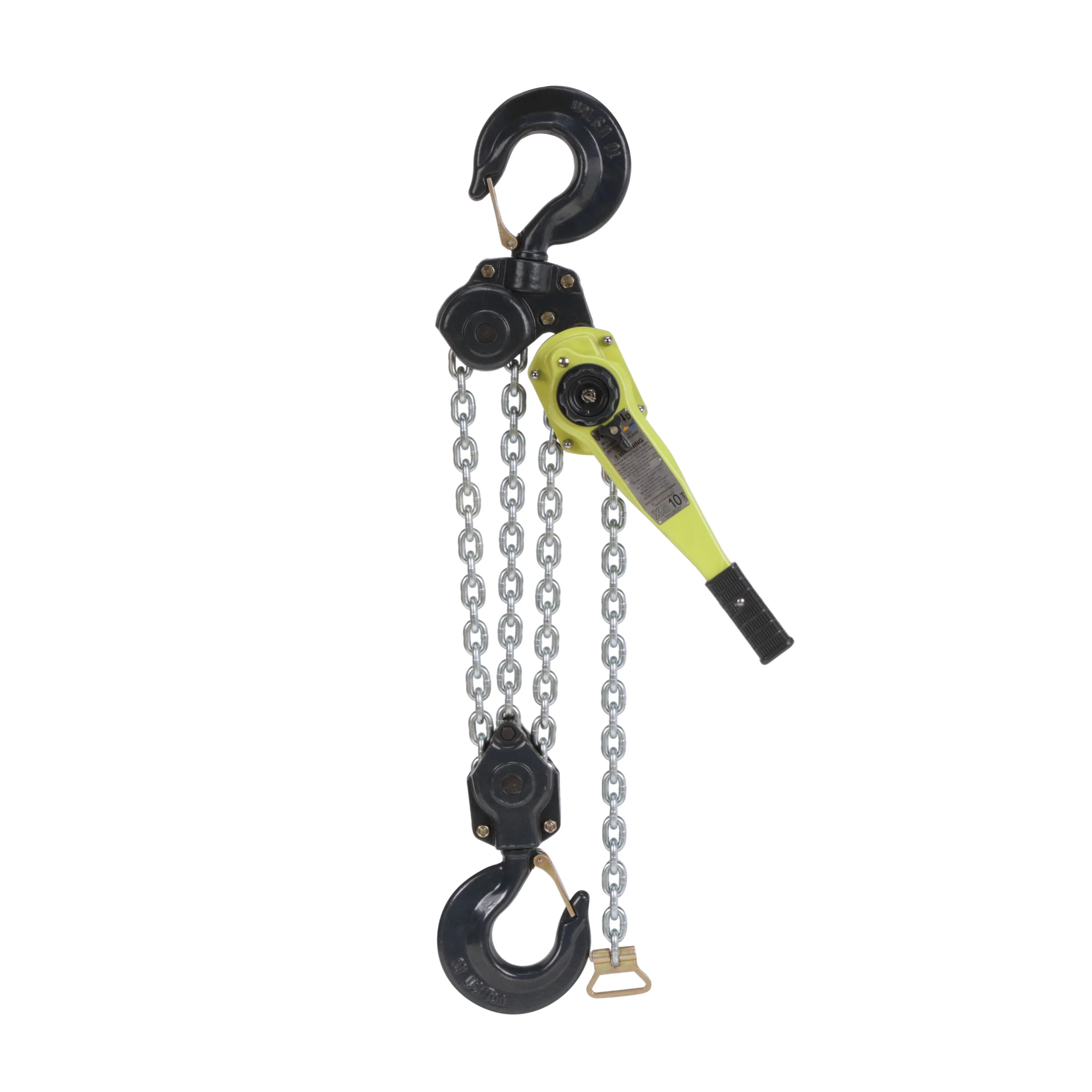 X5L Lever Hoist 10 US Ton x 05' lift to 20' lift